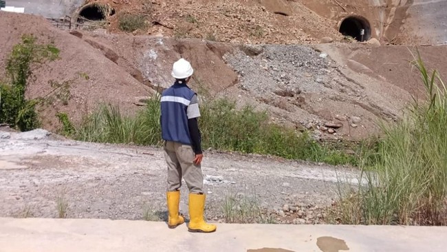 Cliff Near Upper Cisokan Hydropower Project Collapses, PLN Issues Statement