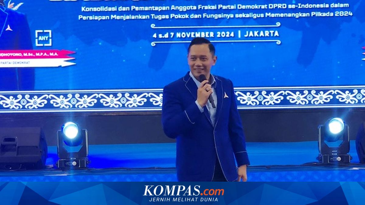 AHY Urges Democrat Party Cadres to Win the Hearts and Minds of the People Before the Election