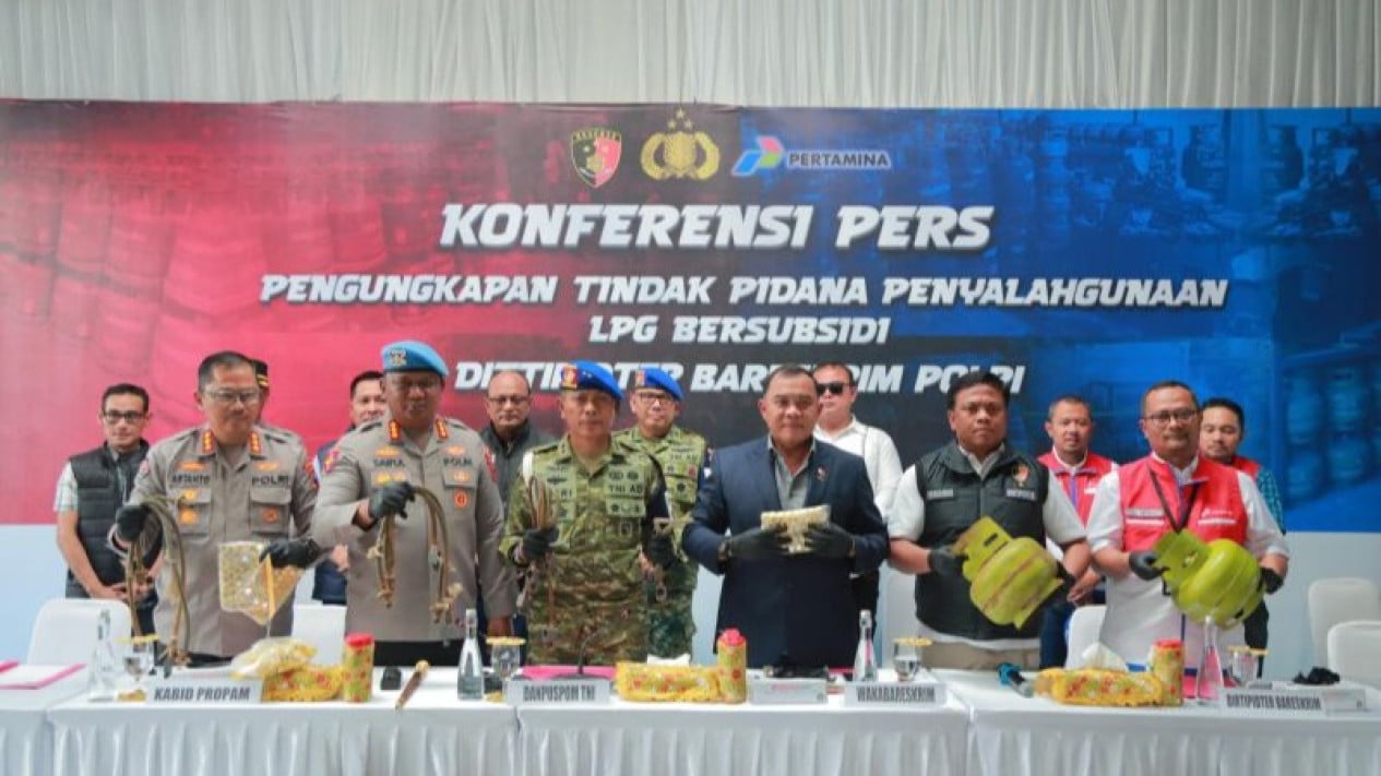 Klaten LPG Subsidy Dilution Syndicate Nearly Causes State Loss of Rp6.7 Billion! Over 1,400 Cylinders Seized