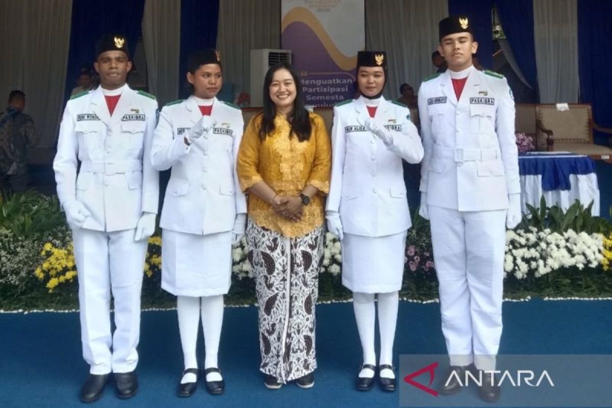 Child of migrant worker in Malaysia leads Hardiknas ceremony in Jakarta