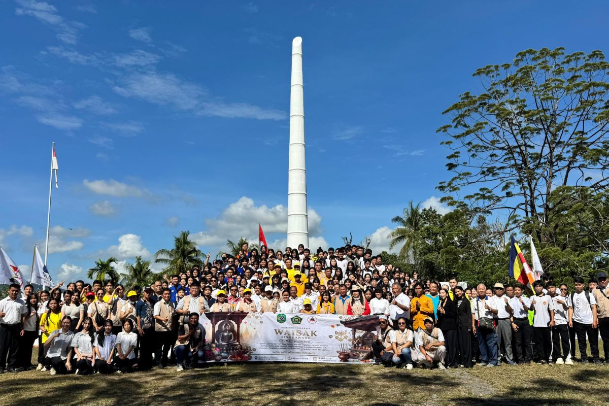 Vesak celebration in Singkawang promotes tolerance and nationalism