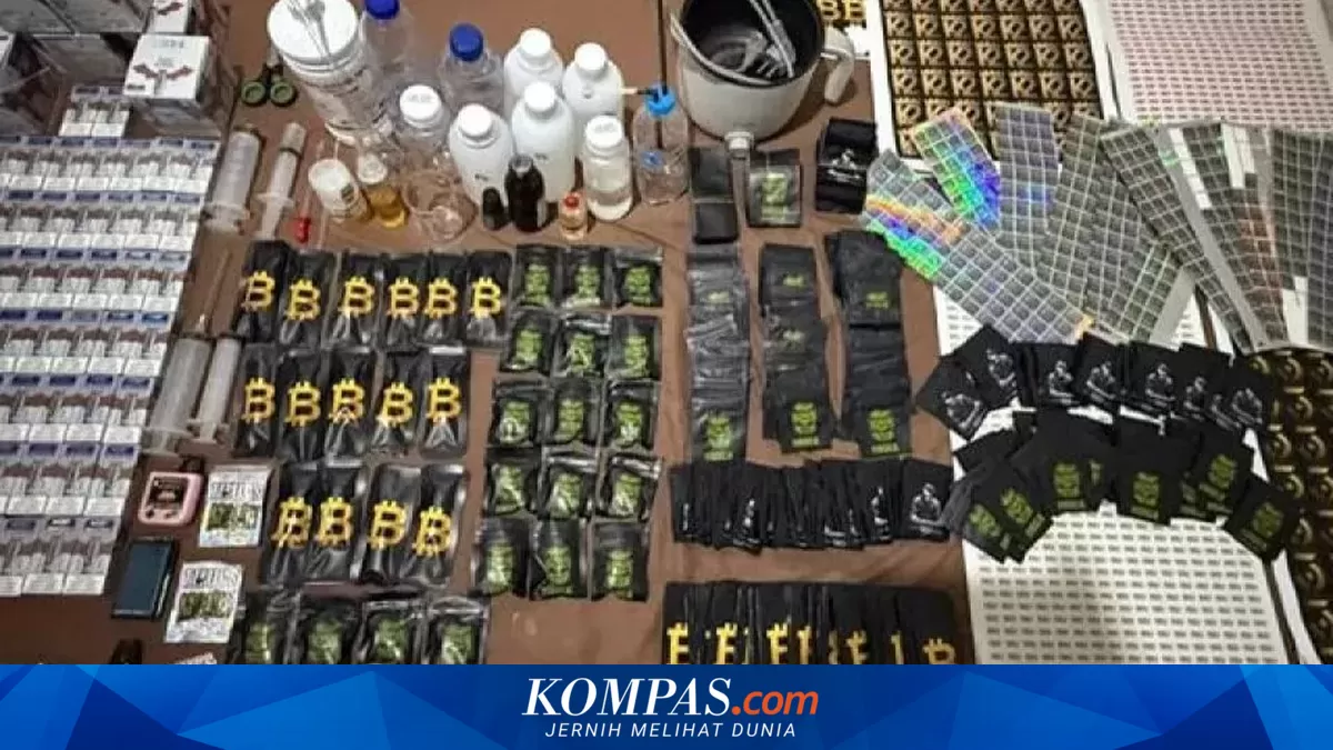Police Bust Clandestine Laboratory Producing Narcotic-Infused Vape Cartridges in West Jakarta Boarding Room