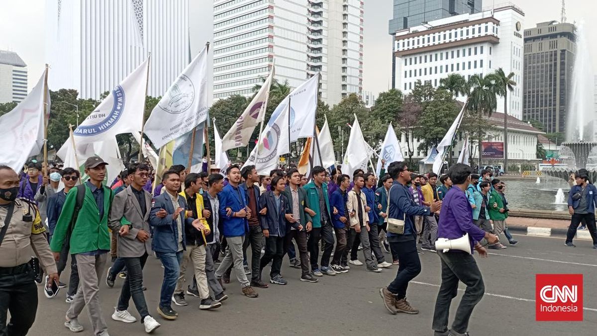 Students to Protest at Palace and DPR This Afternoon, 3,000 Personnel Deployed