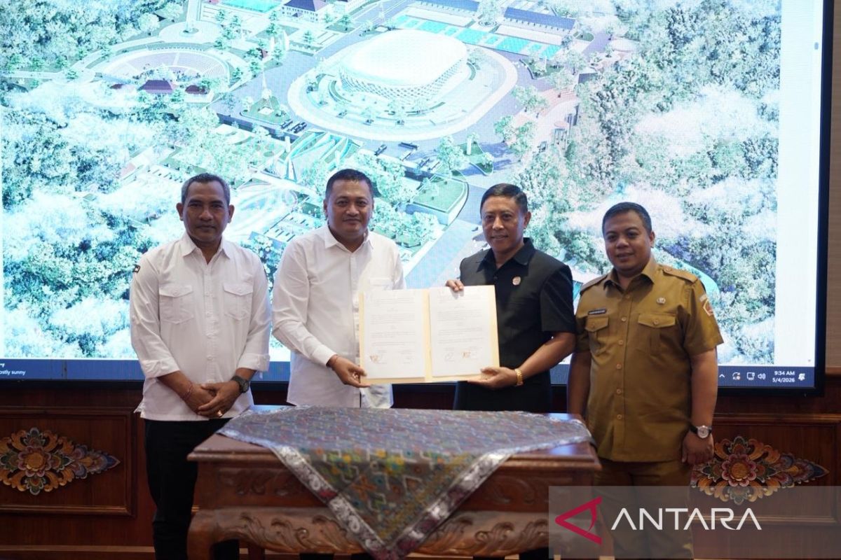 Gianyar Regent Signs MoU with KPU to Strengthen Election Transparency