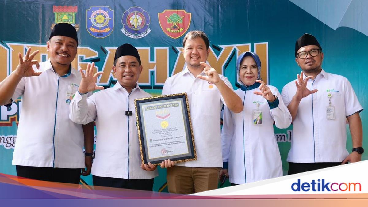 Protecting 500,000 Vulnerable Workers, Tangerang Regency Achieves MURI Record