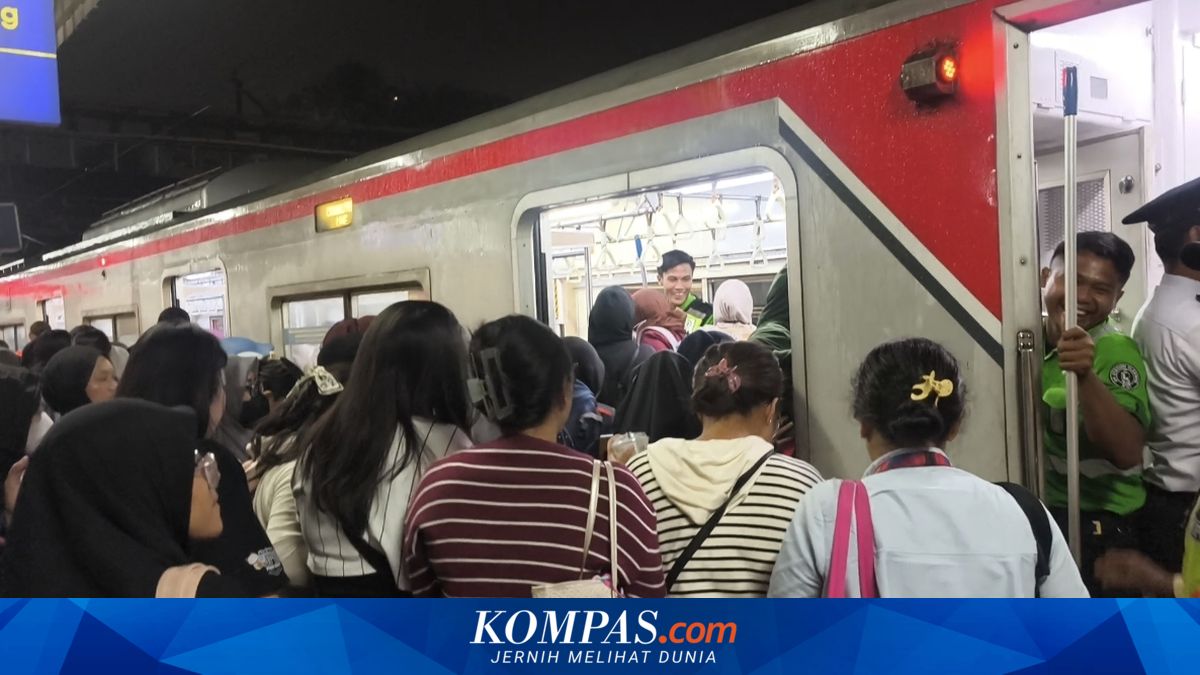 KRL Services at Jurangmangu Station in South Tangerang Resume Normally After 3-Hour Halt Due to Sparks