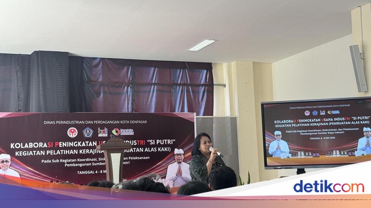 Denpasar Industry Reaches 16,882 Units, Skilled Footwear Workforce Lacking