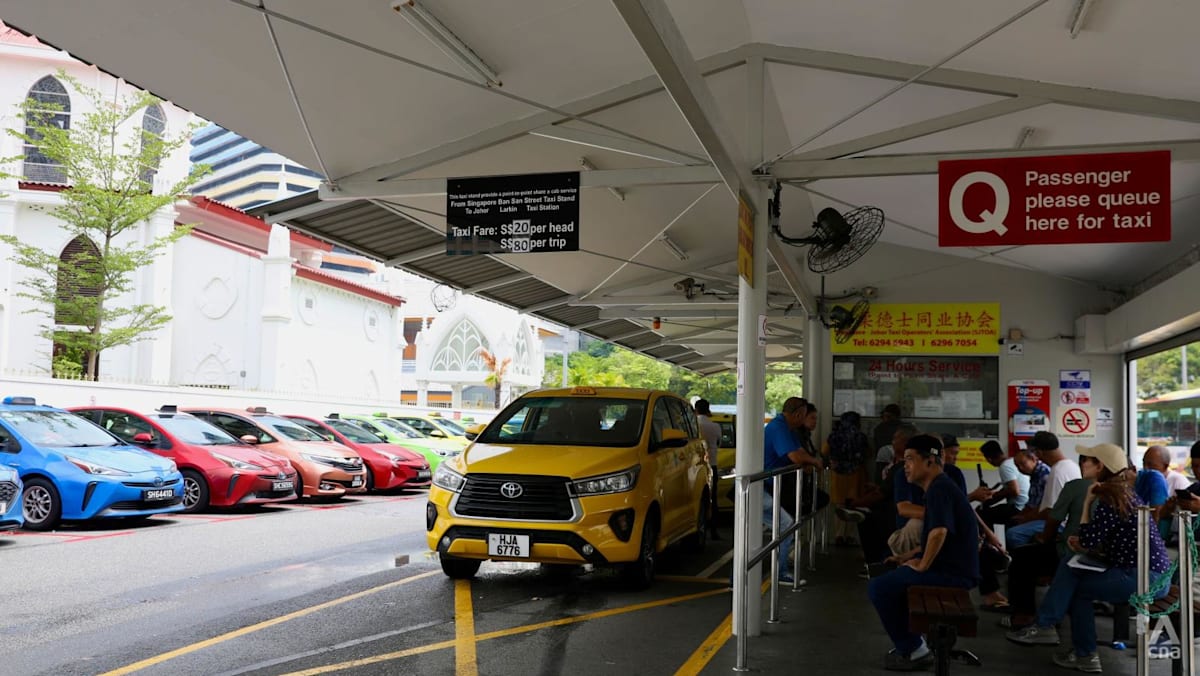 Commuters and drivers raise concerns as enhanced Singapore-Malaysia taxi service launches