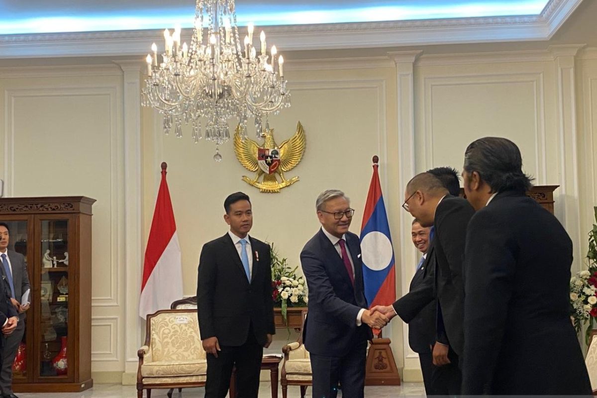 VP Gibran receives Lao Deputy PM to strengthen Indonesia-Laos relations