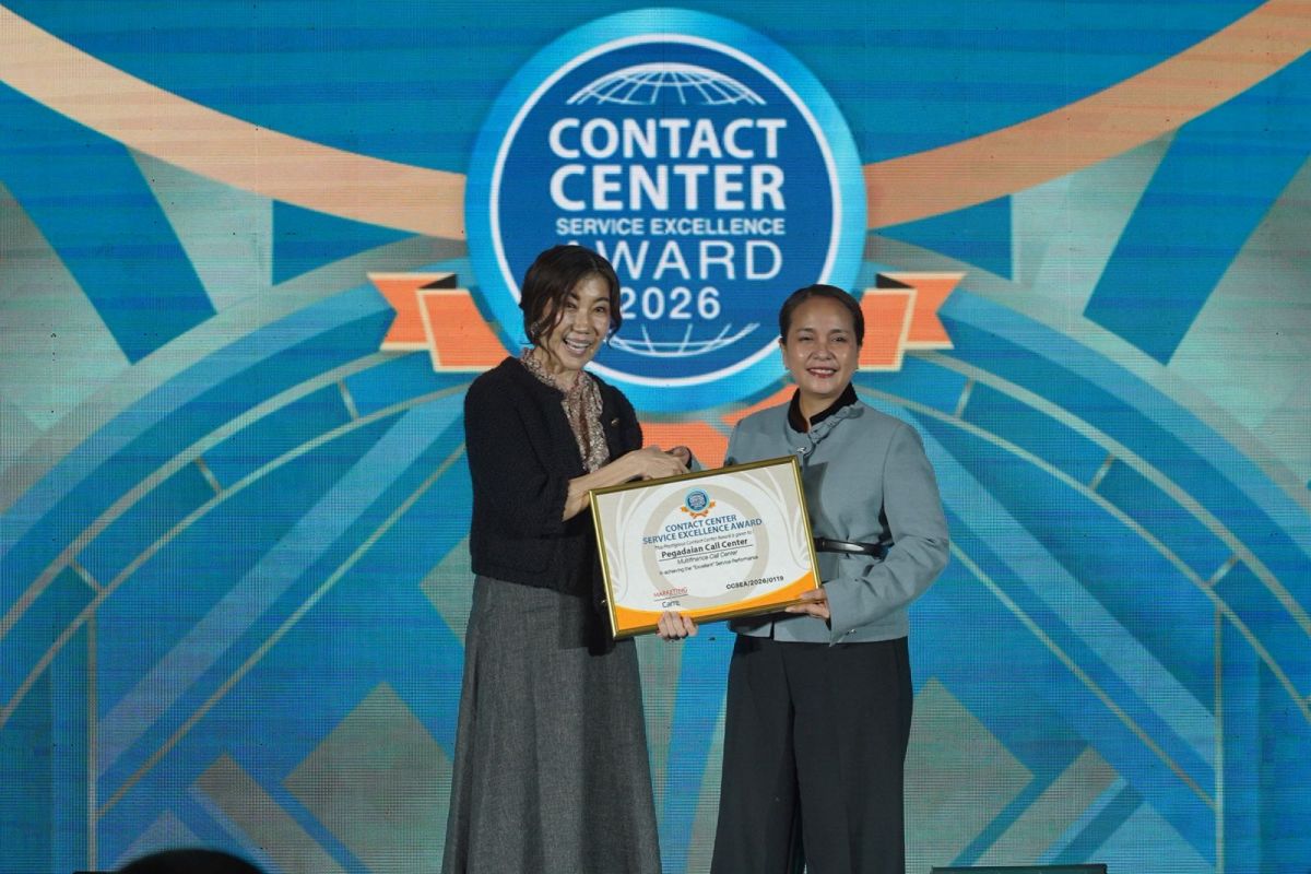 Serving with Full Heart, Pegadaian Wins Top CX Brand Award 2026