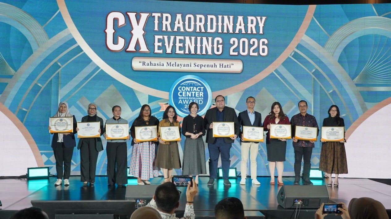 Pegadaian Wins Top CX Brand Award 2026, Commitment to Wholehearted Service