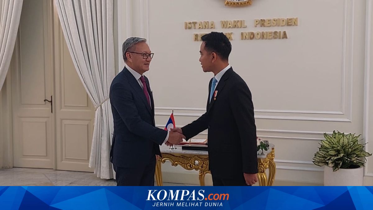 Gibran Meets Laos Deputy PM, Discusses "Scam" Crimes