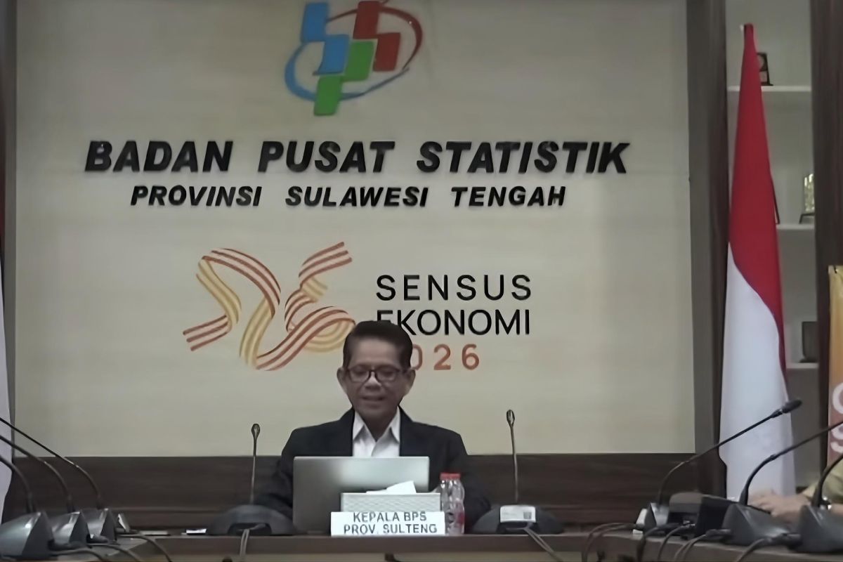 BPS: Central Sulawesi Economy Grows 8.32 Percent in Q1 2026