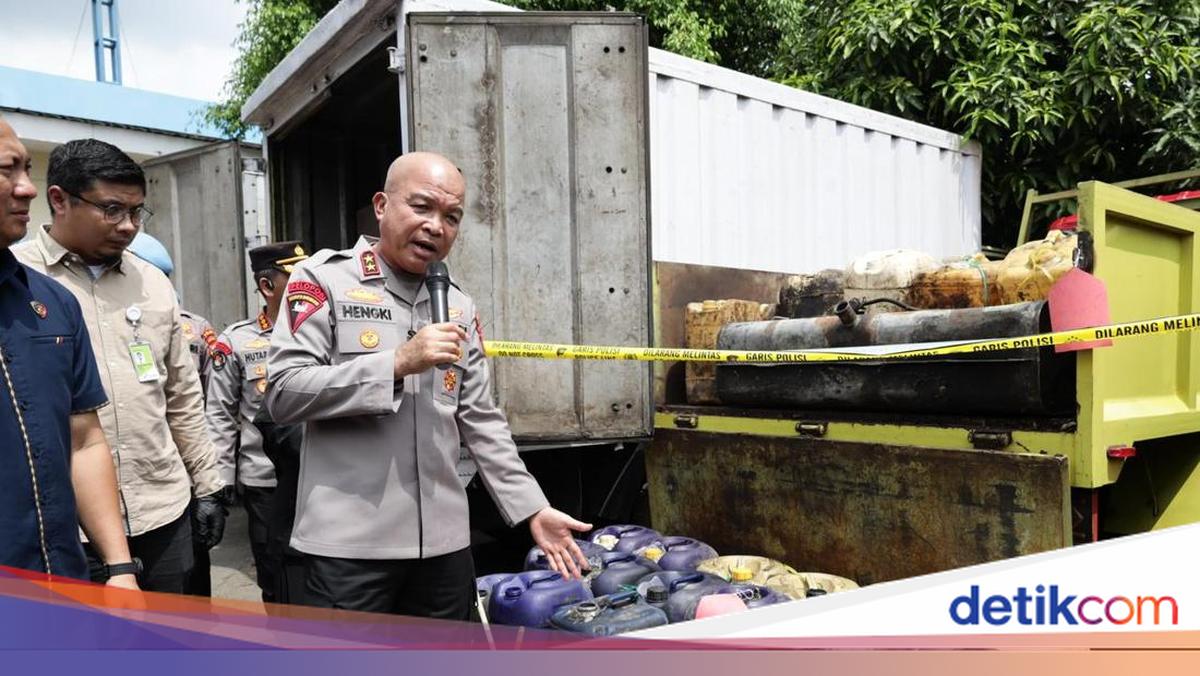 Banten Police Uncover Subsidised Fuel Hoarding Scheme, Five Perpetrators Arrested
