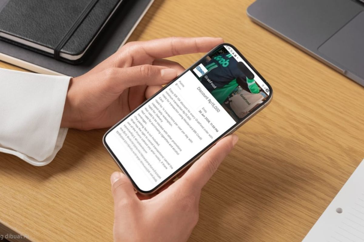 BRI Offers Discounts for BRI Mastercard Credit Card Users on Grab App