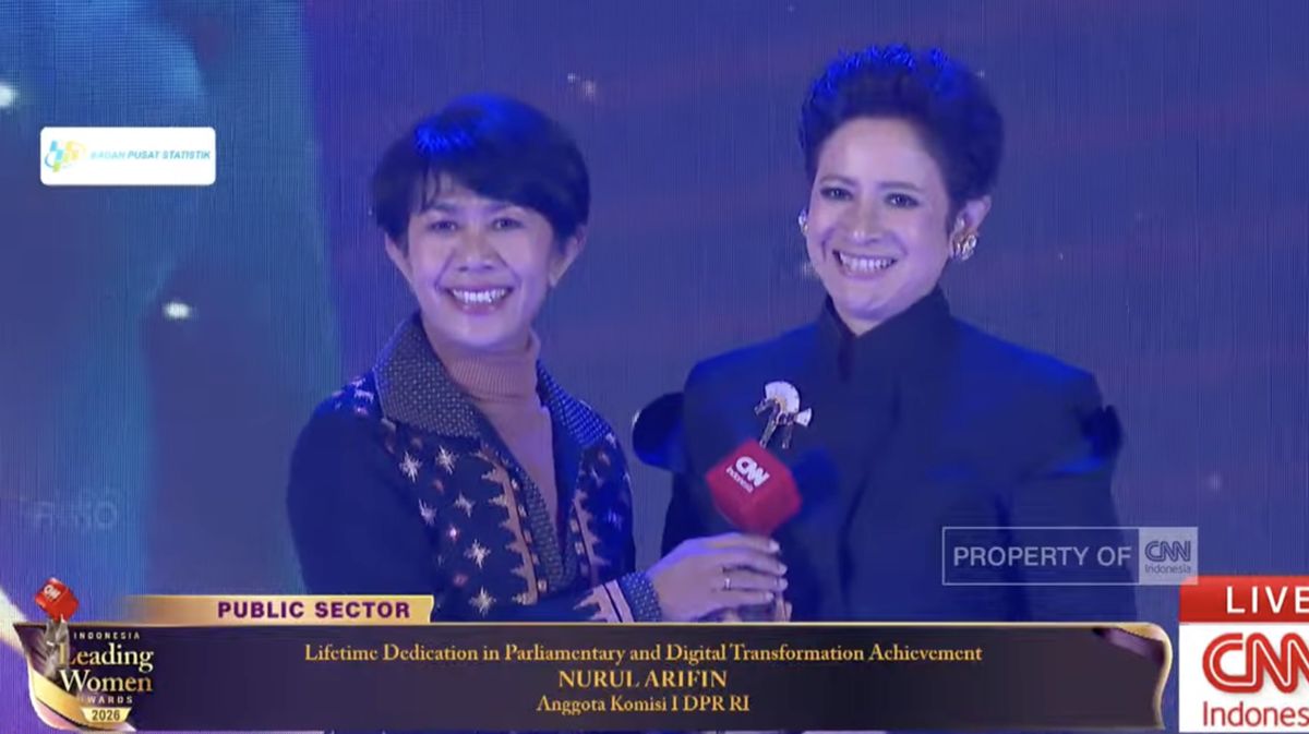 Nurul Arifin Wins Lifetime Dedication in Parliamentary Award