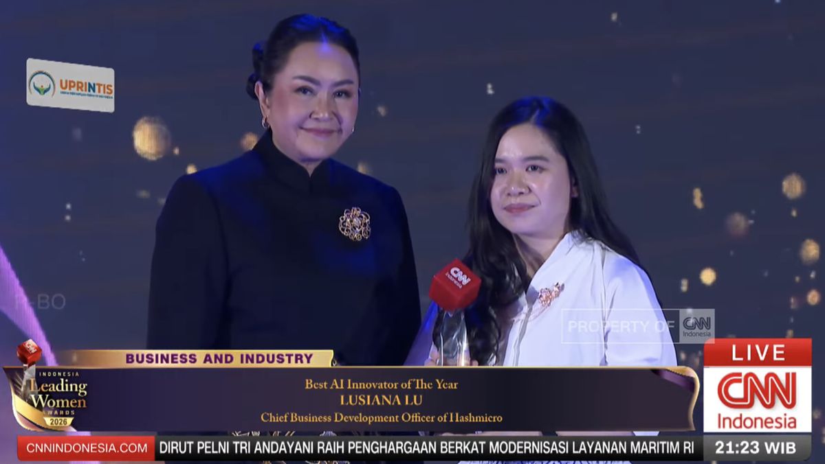 Lusiana Lu Receives Best AI Innovator of the Year Award