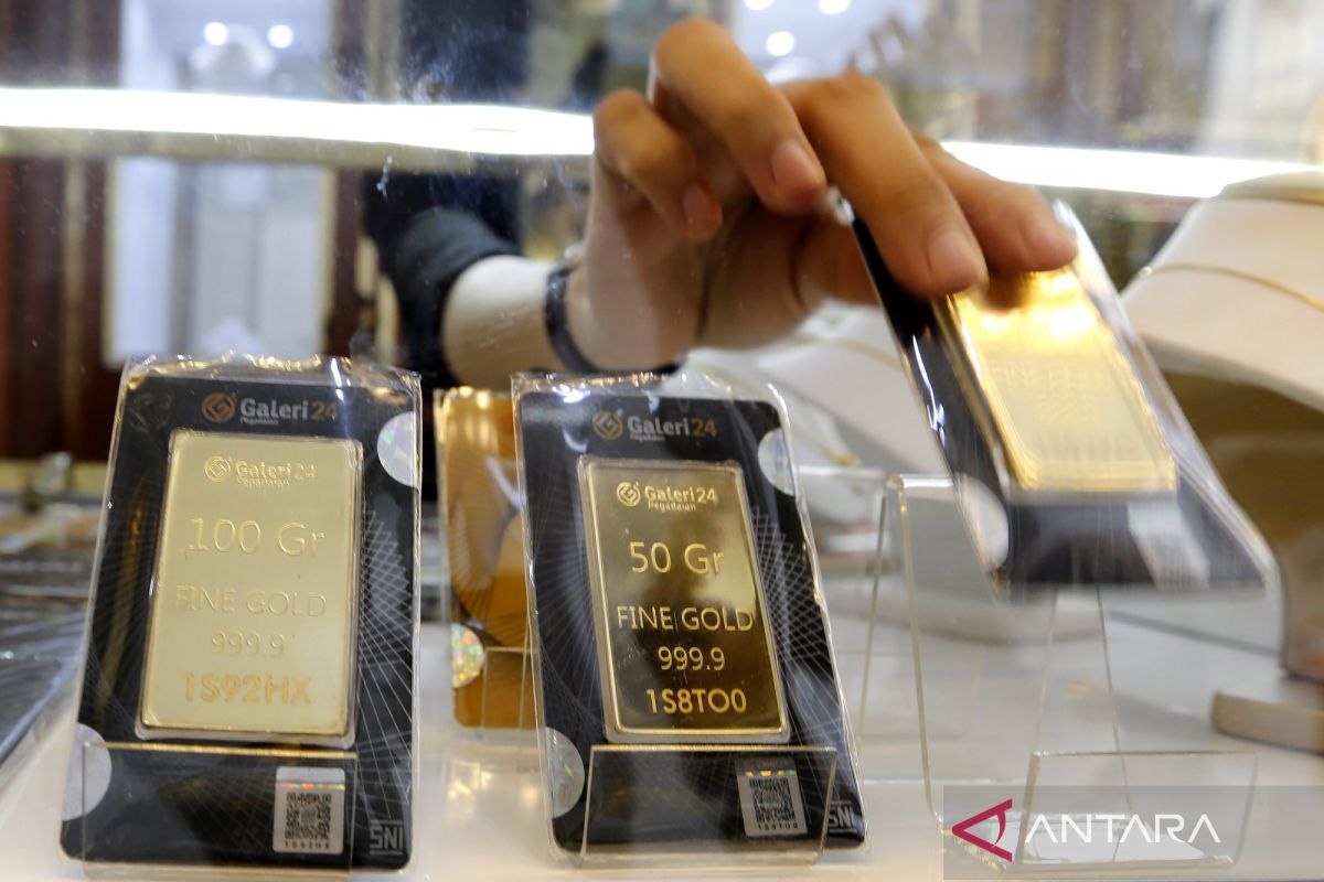 Gold Prices from UBS, Antam, and Galeri24 at Pegadaian Fall Again This Wednesday Morning