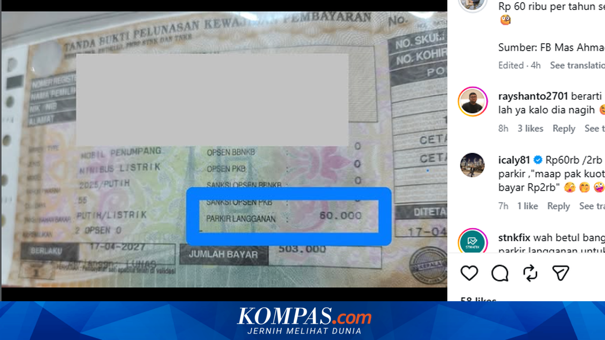 Paying Annual Vehicle Tax in East Java Includes Subscription Parking Fee? Here's the Police Explanation