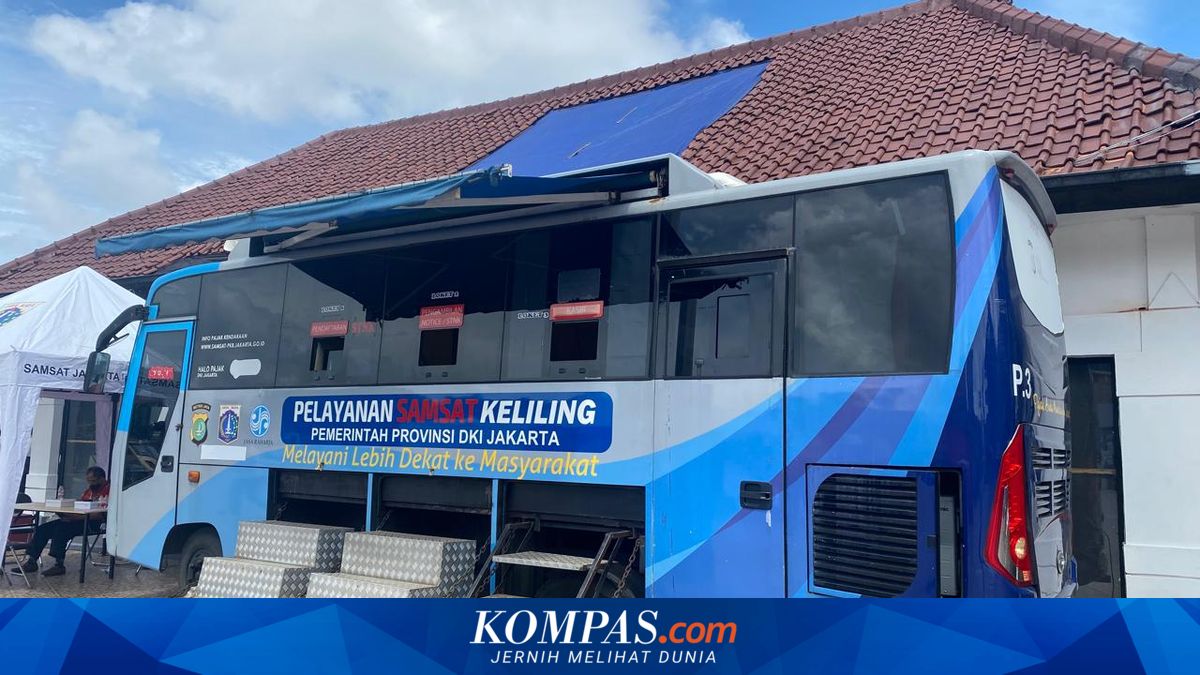 14 Locations for Mobile Samsat in Jakarta Today: Check the Schedule and Sites