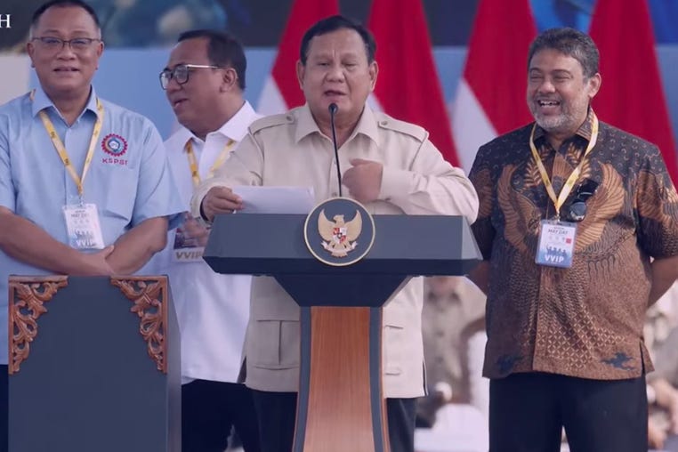 Prabowo’s Free Lunch Plan Under Fire
