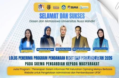 UNM Secures 2026 PkM Grant to Digitise Cipinang Melayu PKK through Website-Based System