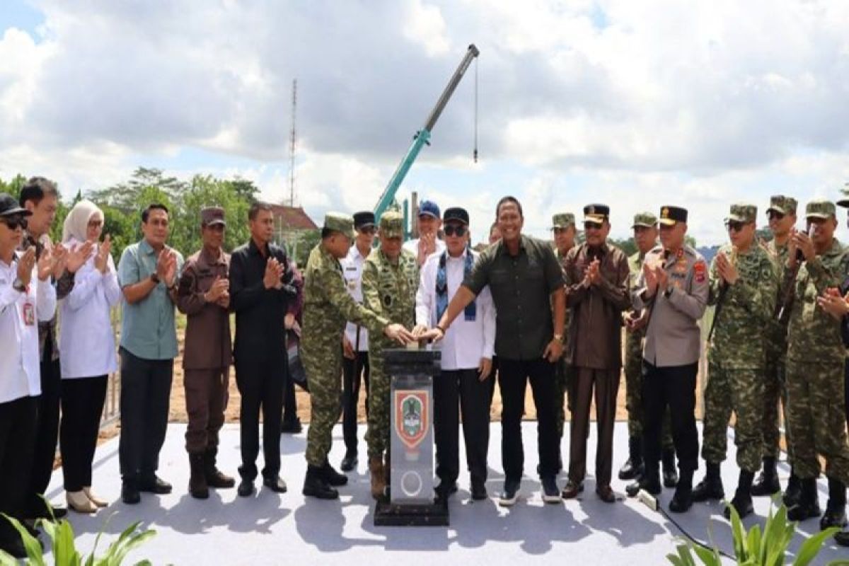 South Kalimantan Provincial Government Facilitates Construction of Lambung Mangkurat Military Regional Command