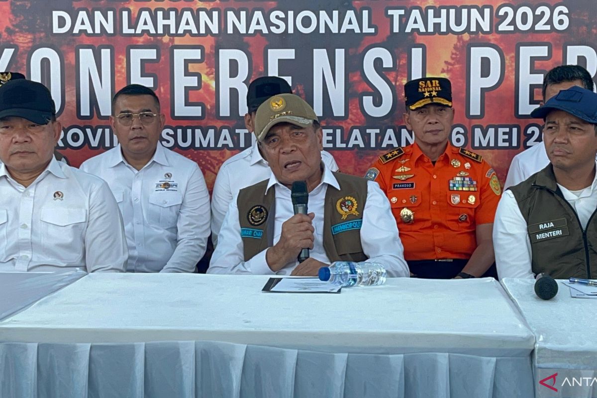 Coordinating Minister for Politics, Law, and Security: Cross-Sector Synergy Key to Controlling Forest and Land Fires