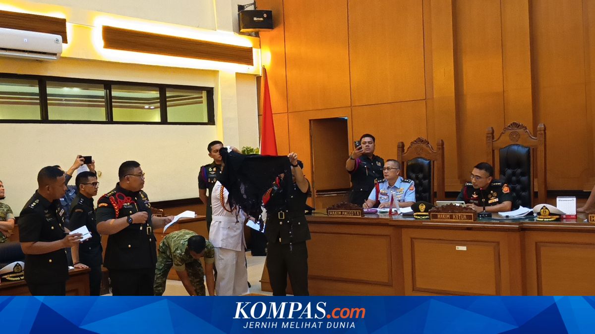 Military Prosecutor Displays Evidence in Sulphuric Acid Attack on KontraS Activist Andrie Yunus, Here is What It Looks Like