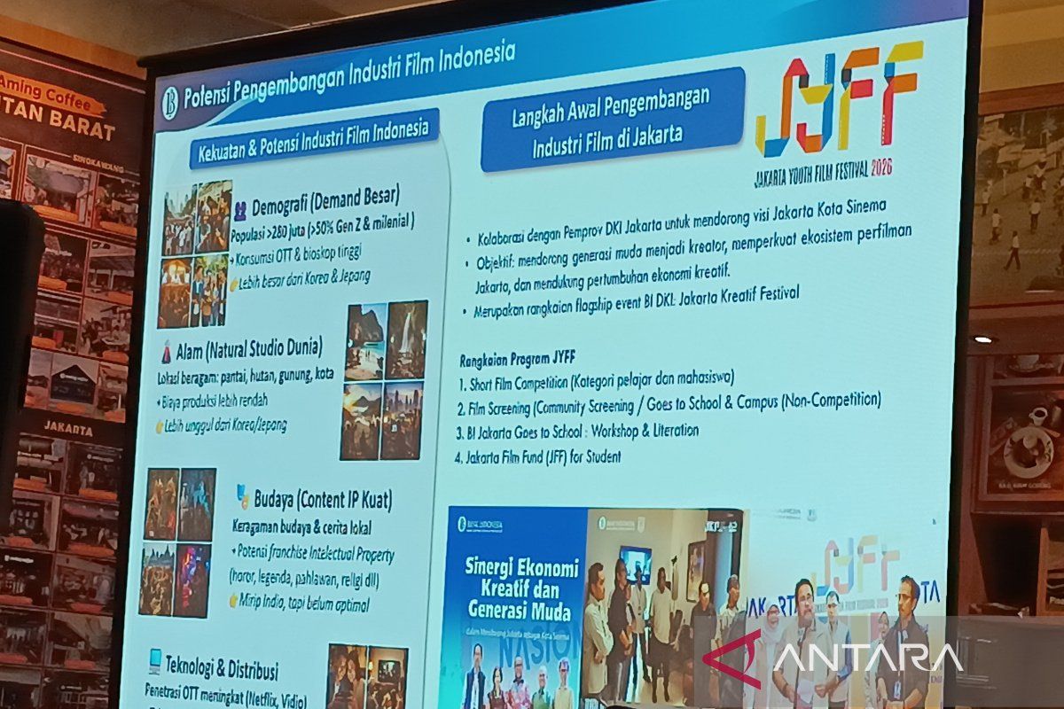 To Foster the Film Industry, BI DKI Holds Jakarta Youth Film Festival 2026