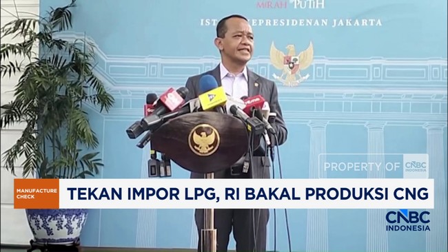 As LPG Alternative, Bahlil Trials 3 Kg CNG