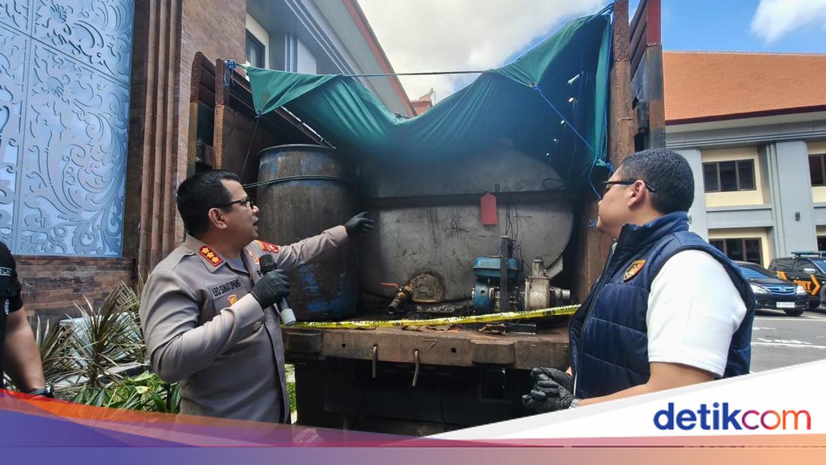 Modus 50 Barcode: Police Bust Subsidised Diesel Syndicate in Denpasar