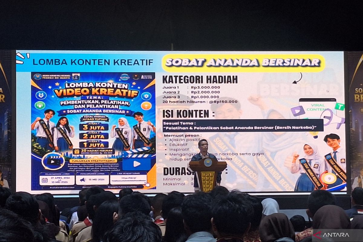 BNNP DKI Records Increase in Teenagers Rehabilitated Due to Drug Abuse