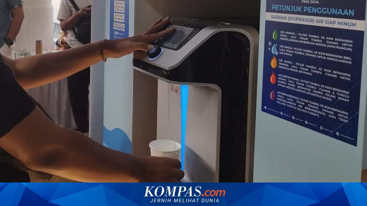 Ready-to-Drink Water Facilities to Be Available in Blok M