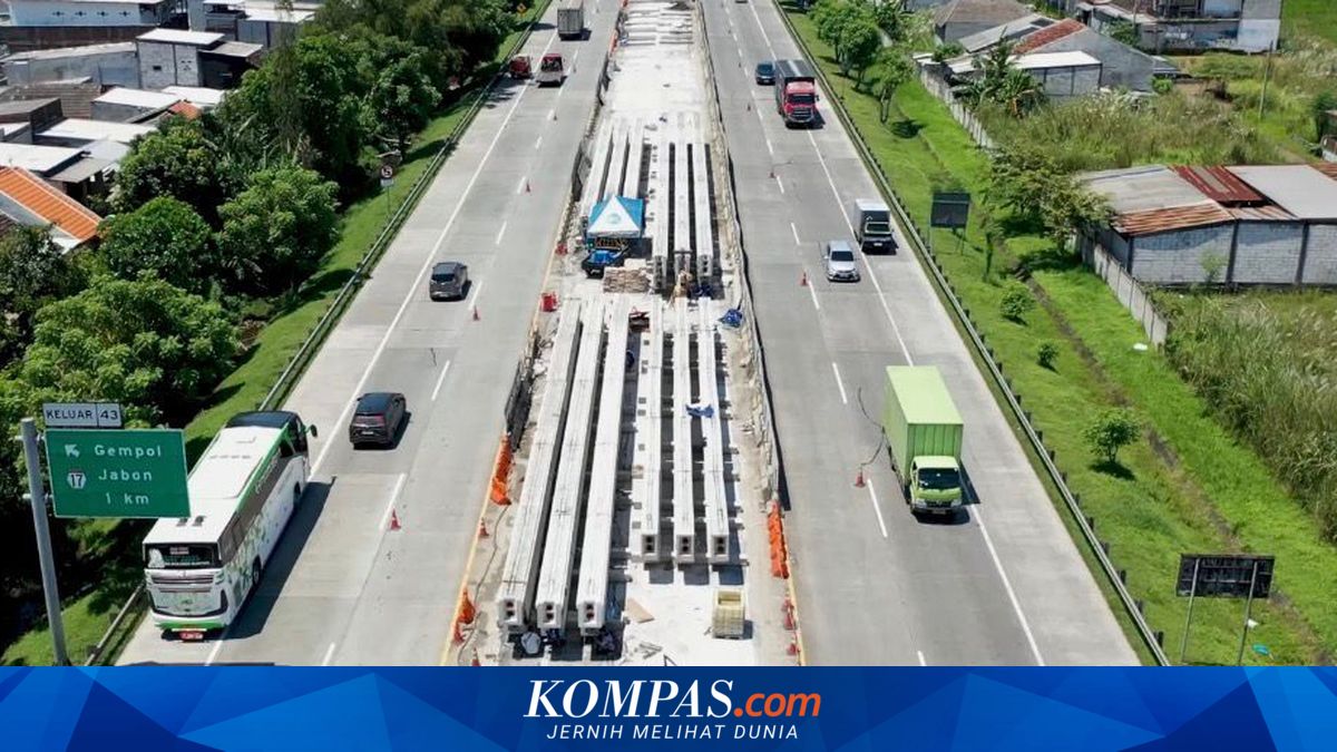 Jasa Marga Accelerates Widening of Surabaya-Gempol Toll Road, Progress at 81 Percent