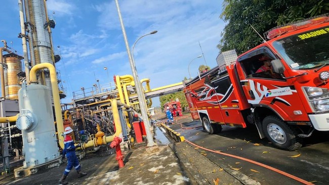 Indramayu Oil and Gas Facility Experiences Fire, Pertamina Provides Explanation