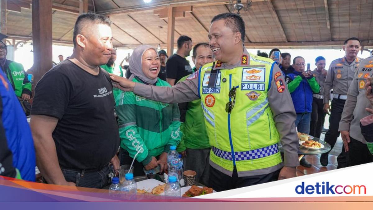Traffic Police Chief Embraces Bogor Ride-Hailing Community with Heart, Invites Them to Lead in Safety