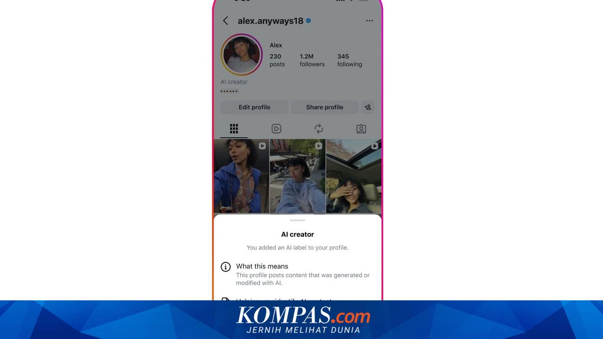 Instagram Begins Distinguishing AI Creators from Regular Creators