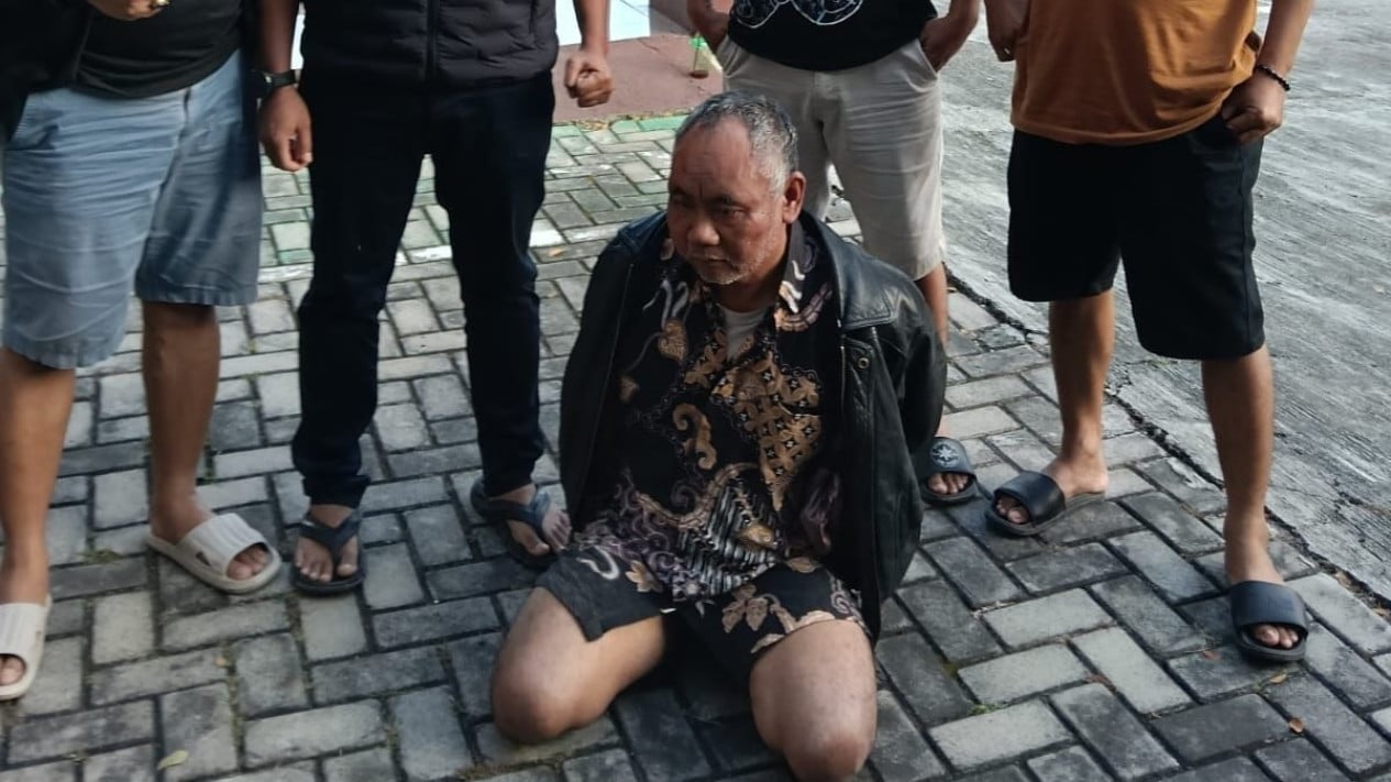 This is the Appearance of Kiai Ashari, Suspected of Molesting Dozens of Female Students, When Arrested
