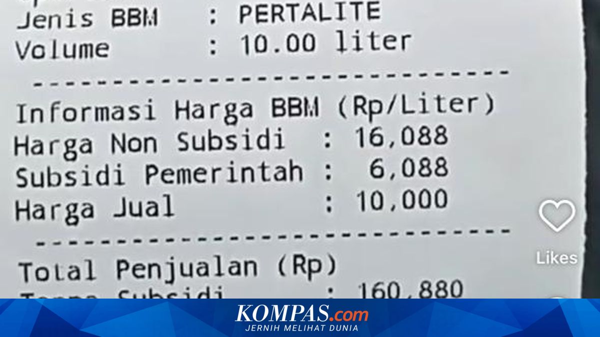 Controversy Over Pertalite's True Price Being Higher Than Pertamax