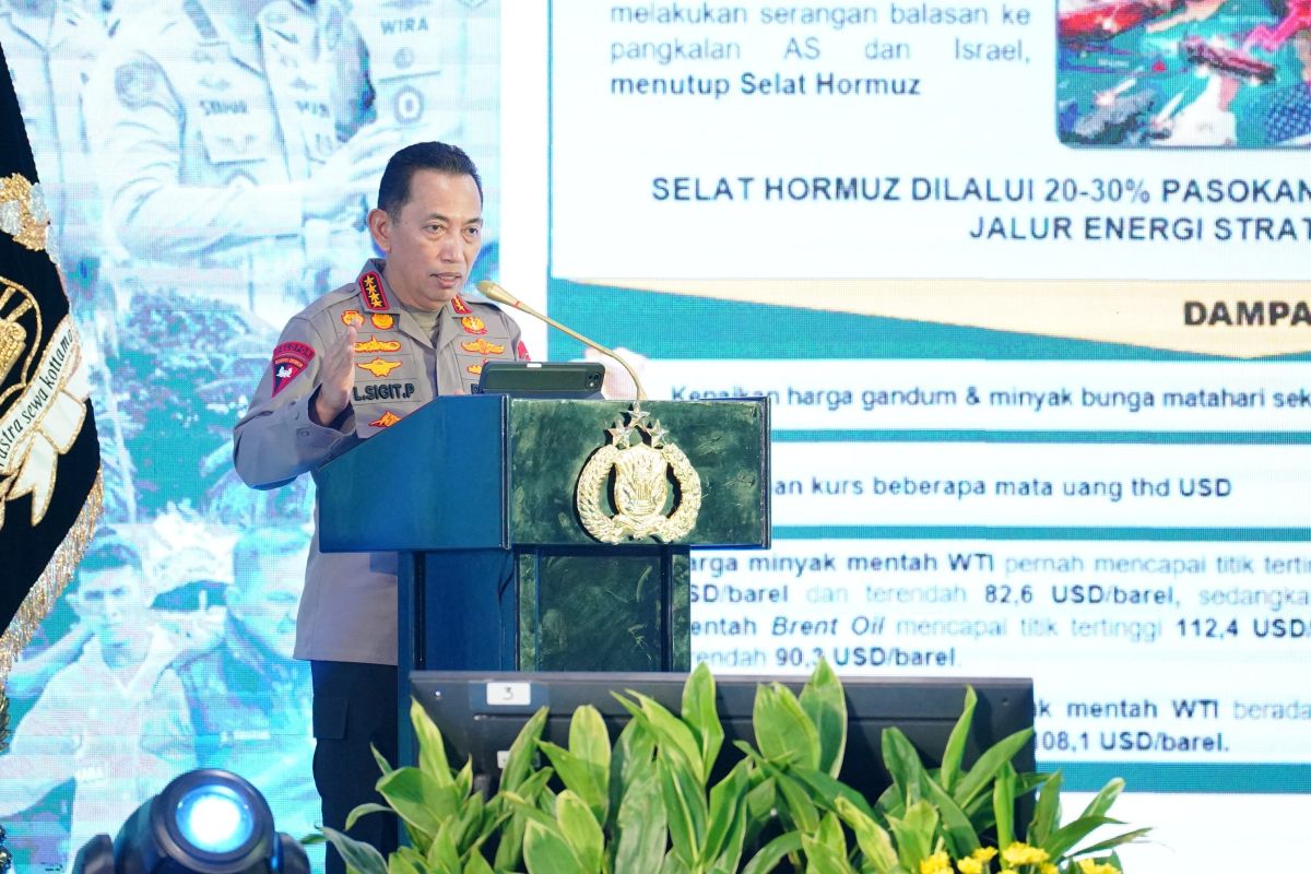 Attending Bareskrim Technical Working Meeting, Police Chief Emphasises Strengthening Human Resource Quality