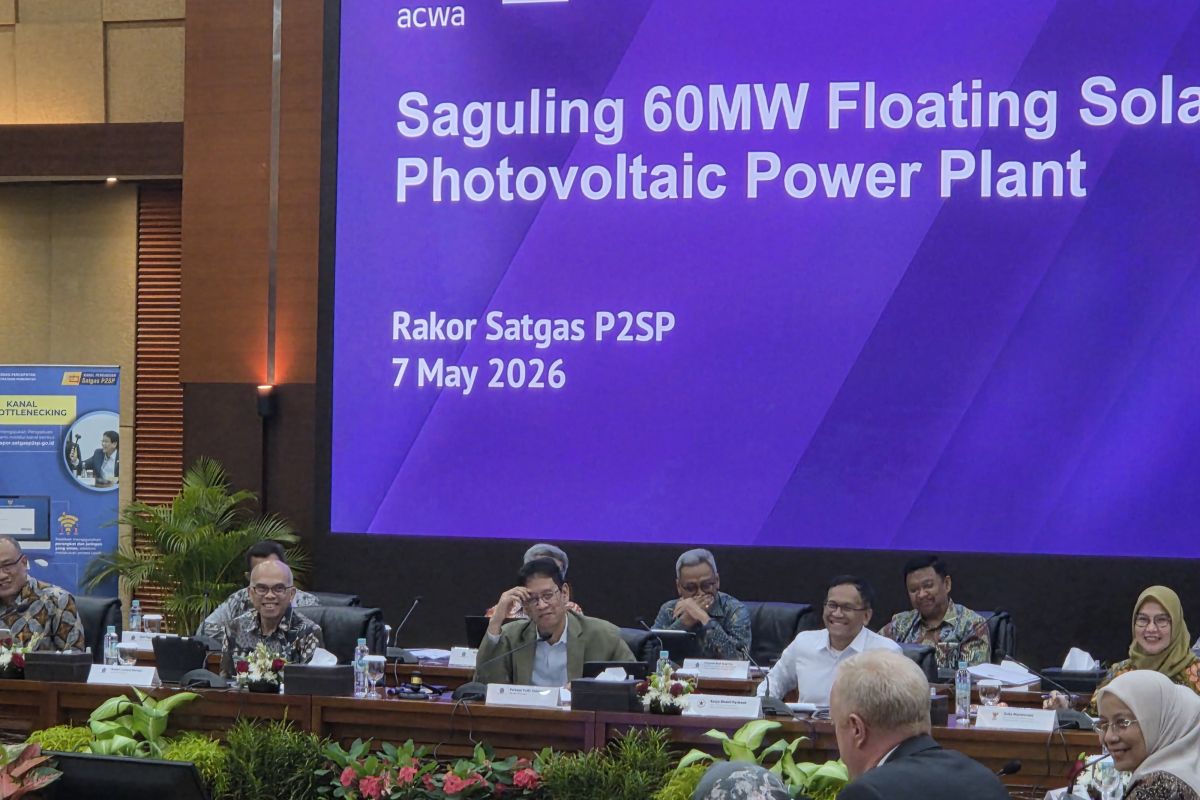 Finance Minister Purbaya mediates land issues for Saguling Floating Solar Project
