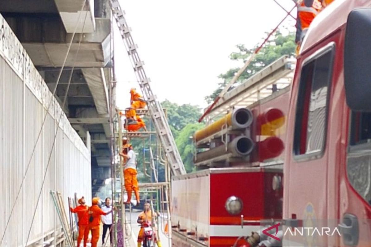 Welcoming DKI Anniversary, East Jakarta City Government Beautifies Ciracas Flyover