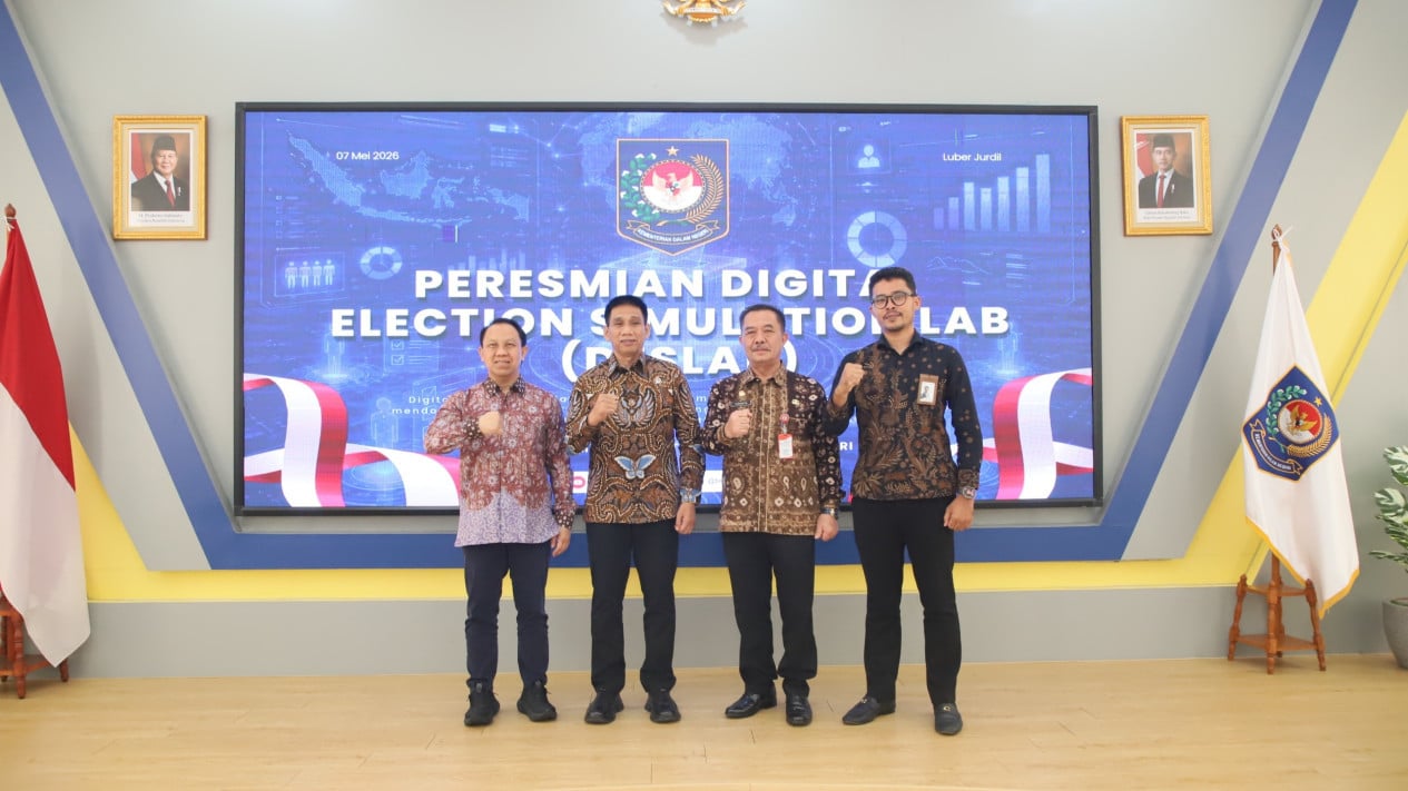 More Than Just an E-Voting Exhibition, Deputy Interior Minister Wiyagus Requests Election Simulation Facilities to Become Policy Hubs