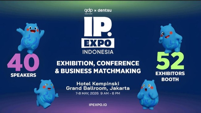 Creative Economy Workers to Gather at IP Expo Indonesia 2026