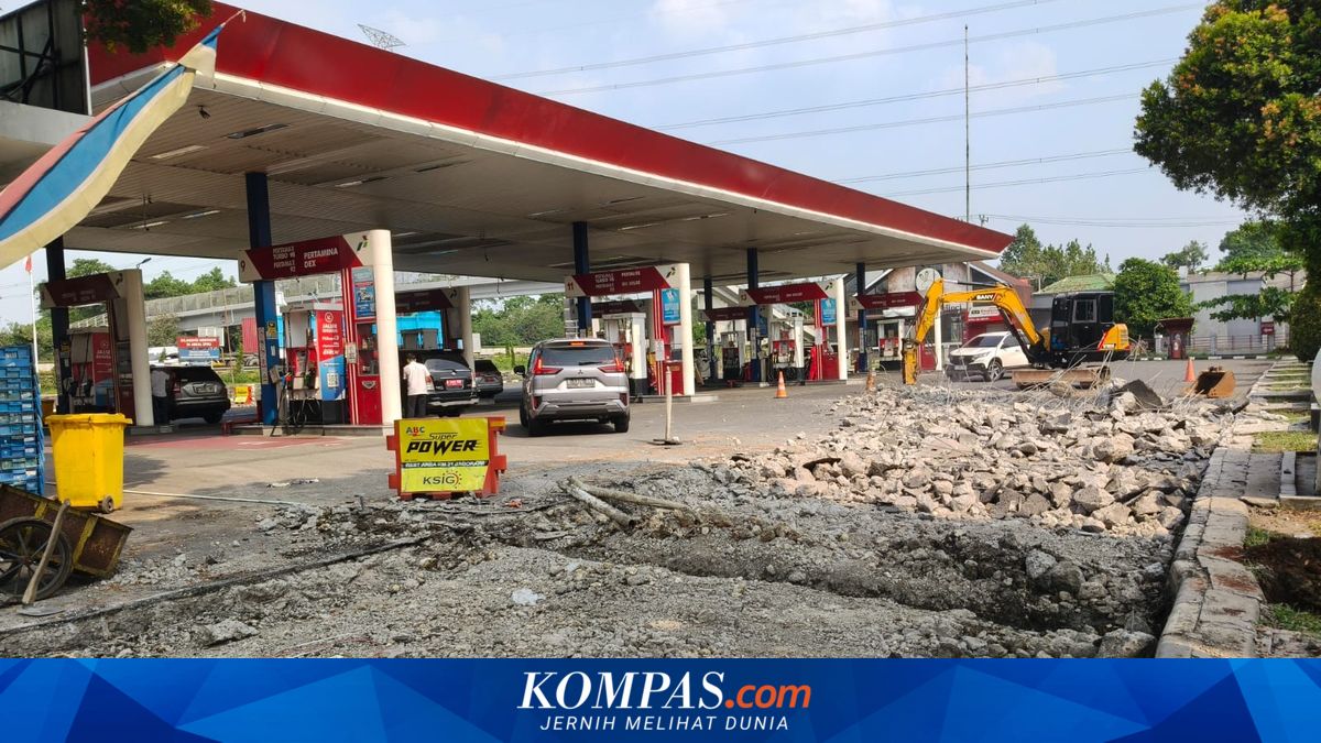 Rest Area Fuel Station at KM 21 Jagorawi Toll Road Reopens for Small Vehicles