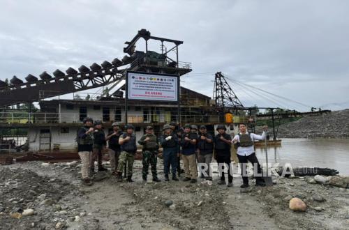 PKH Task Force and TNI Crack Down on Illegal Mining in Central Papua Forest Area