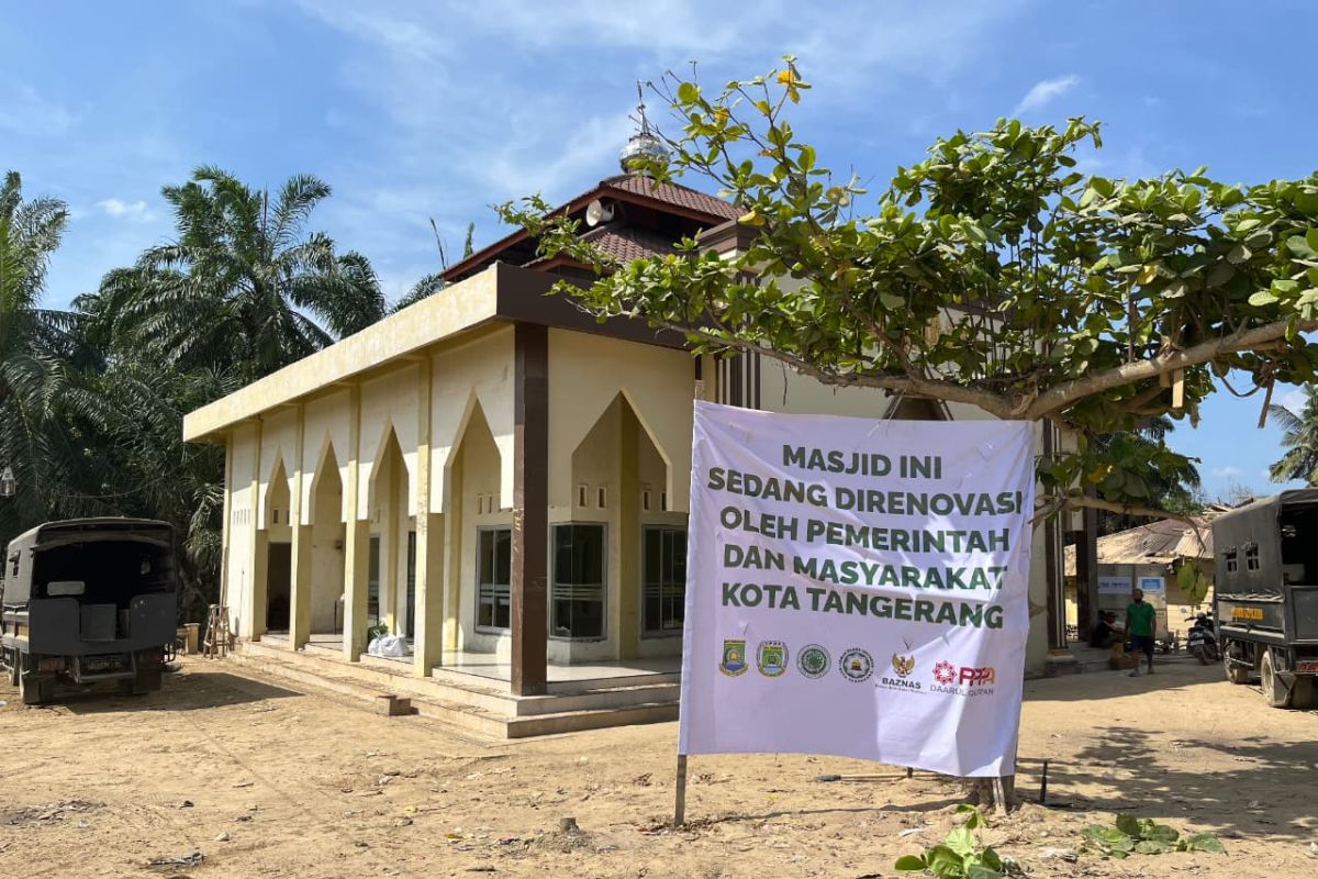 Three mosques in Aceh successfully renovated with aid from Tangerang community