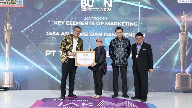 Digital Transformation Bears Sweet Fruit: TASPEN Sweeps Up These Awards!
