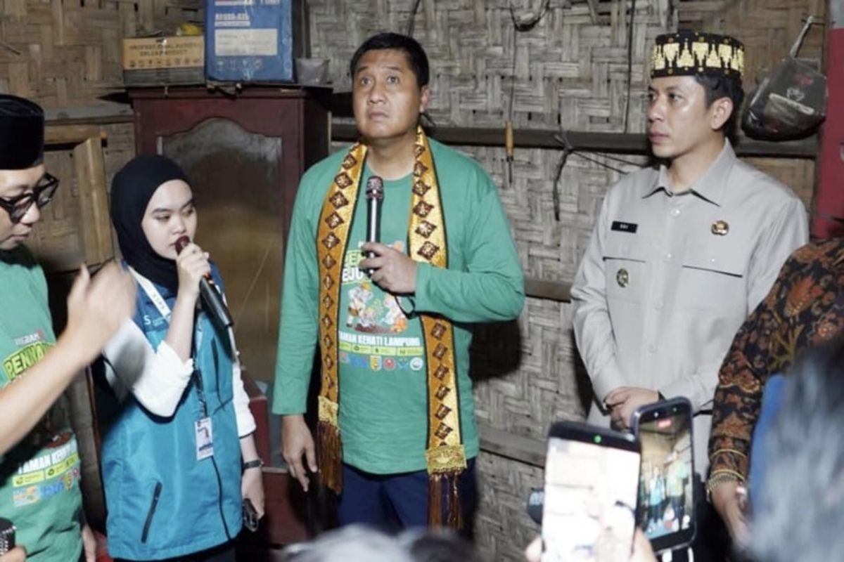 1,491 Uninhabitable Houses in South Lampung to be Renovated through the BSPS Programme